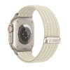Tech-Protect Nylon Sport Armband für Apple Watch 8 / 9 / 10 / 11 / SE / Ultra 44 / 45 / 46 / 49 mm, Starlight