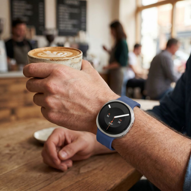 Tech-Protect Silicone Evo Armband für Samsung Galaxy Watch 8 / 9 / Classic 40 / 44 / 46 mm, Marineblau