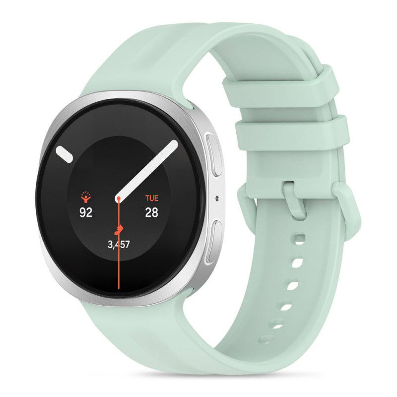 Tech-Protect Silicone Evo Armband für Samsung Galaxy Watch 8 / 9 / Classic 40 / 44 / 46 mm, Mintcreme