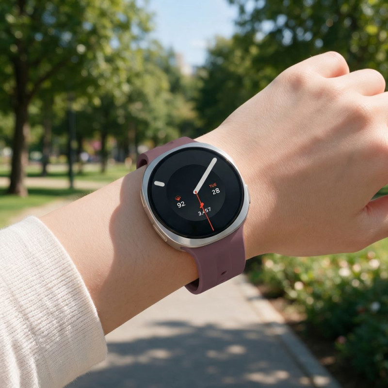 Tech-Protect Silicone Evo Armband für Samsung Galaxy Watch 8 / 9 / Classic 40 / 44 / 46 mm, Samtpflaume