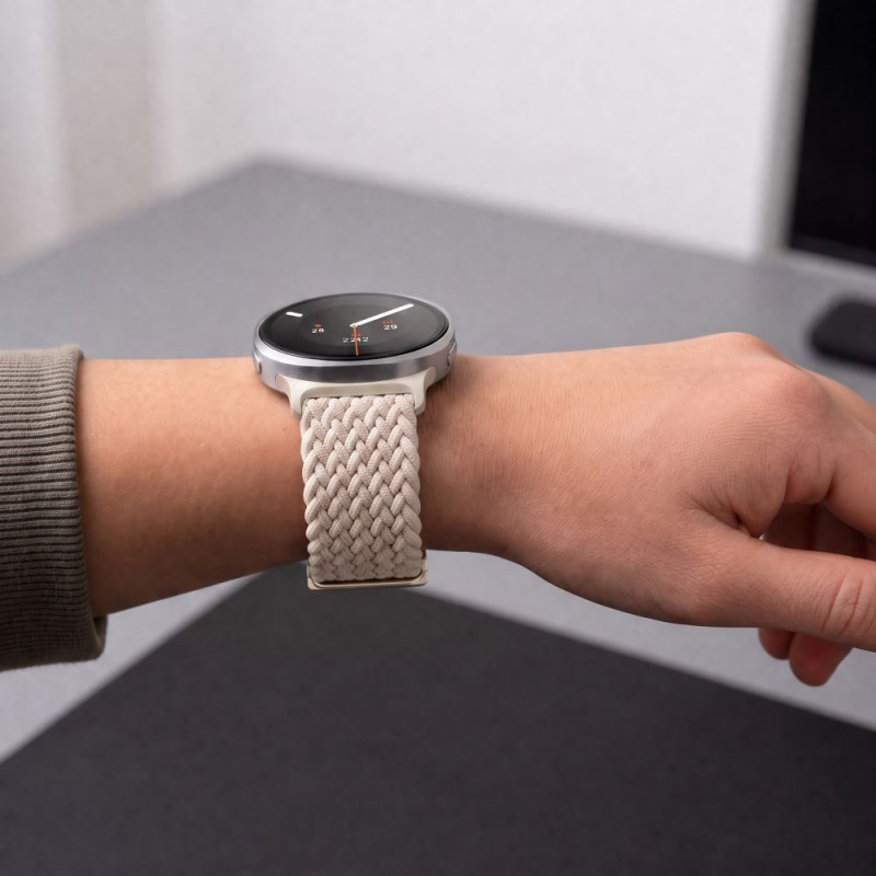 Tech-Protect NylonMag Armband für Samsung Galaxy Watch 8 / 9 / Classic 40 / 44 / 46 mm, Starlight