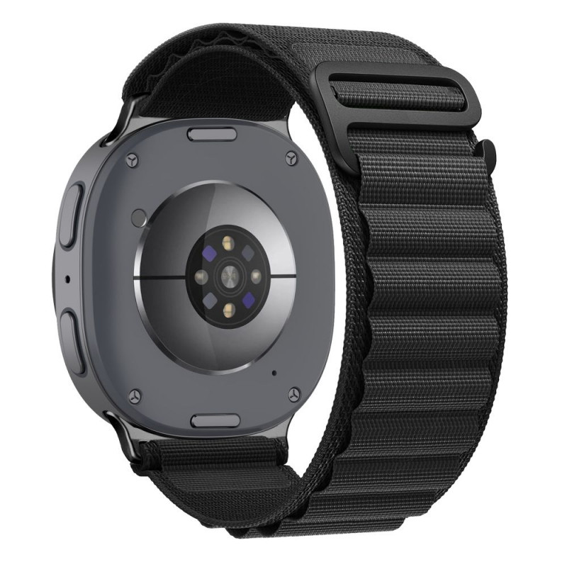 Tech-Protect Nylon Pro Armband für Samsung Galaxy Watch 8 / 9 / Classic 40 / 44 / 46 mm, Schwarz