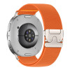 Tech-Protect Nylon Clasp Uhrenarmband für Samsung Galaxy Watch 8 / 9 / Classic 40 / 44 / 46 mm, Orange