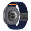 Tech-Protect Nylon Clasp Uhrenarmband für Samsung Galaxy Watch 8 / 9 / Classic 40 / 44 / 46 mm, Marineblau