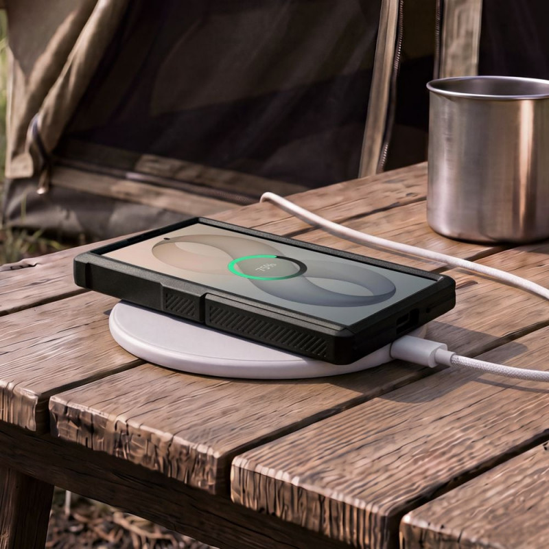 Tech-Protect Kevlar Pro MagSafe Hülle für Samsung Galaxy Z Fold 8 Ultra, schwarz