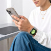 Tech-Protect Silicone Armband für Apple Watch 8/9/10/11/12/SE 40/41/42 mm, grau