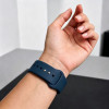 Tech-Protect Silicone Armband für Apple Watch 8/9/10/11/12/SE 40/41/42 mm, marineblau