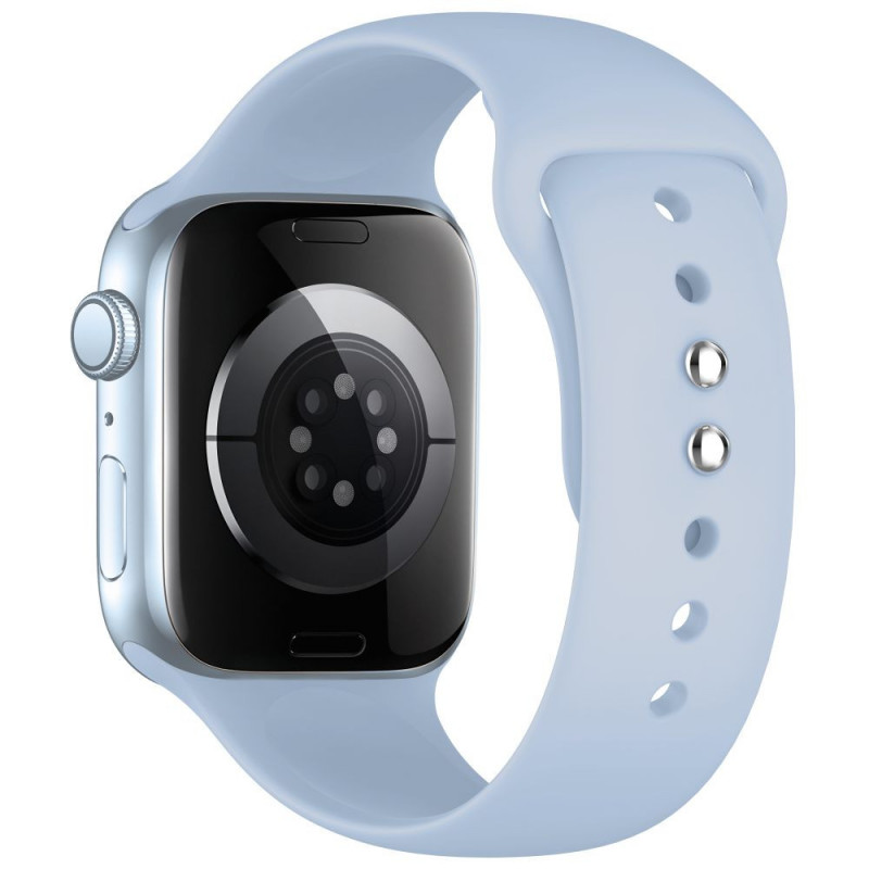 Tech-Protect Silicone Armband für Apple Watch 8/9/10/11/12/SE 40/41/42 mm, hellblau
