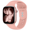 Tech-Protect Silicone Armband für Apple Watch 8/9/10/11/12/SE/Ultra 44/45/46/49 mm, altrosa
