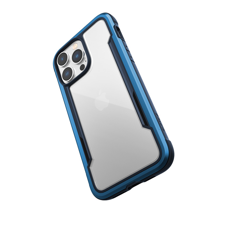 X-Doria Raptic Shield Hülle für Apple iPhone 14 Pro Max, Marineblau