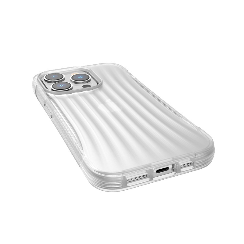 X-Doria Raptic Clutch Hülle für Apple iPhone 14 Pro, transparent