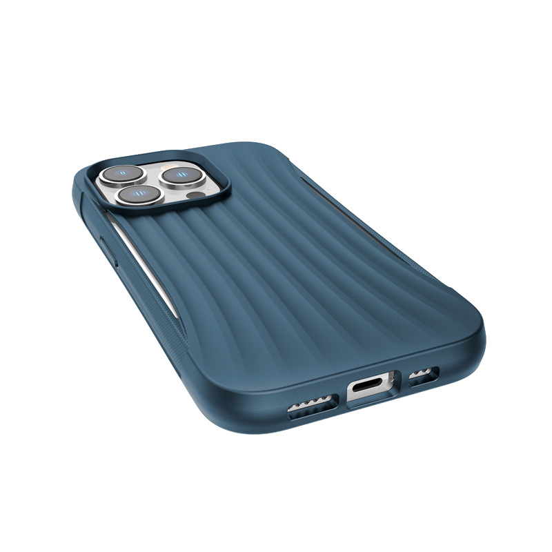 X-Doria Raptic Clutch Hülle für Apple iPhone 14 Pro, blau