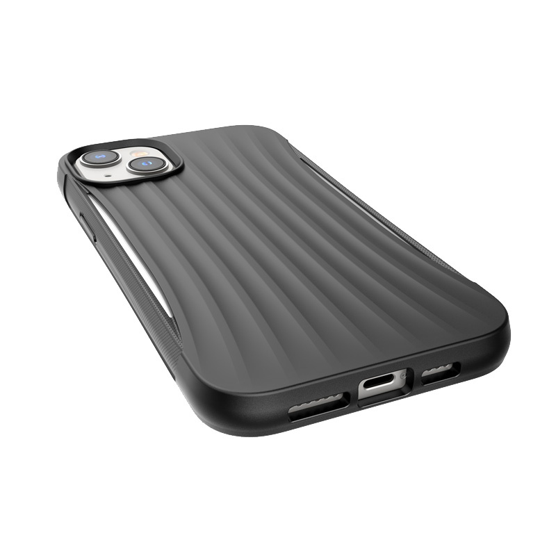 X-Doria Raptic Clutch Hülle für Apple iPhone 14 Plus / 15 Plus, schwarz