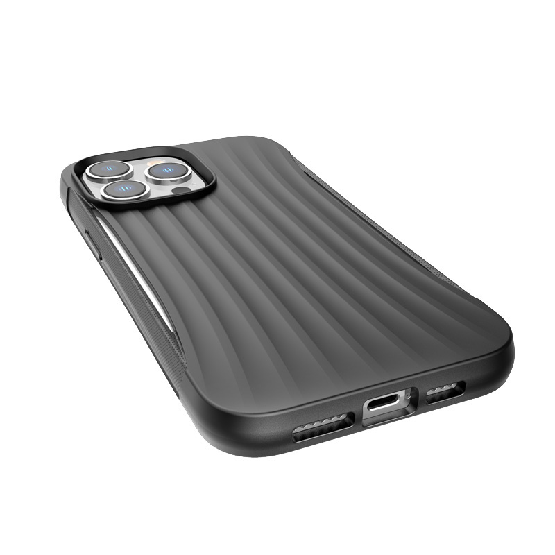 X-Doria Raptic Clutch Hülle für Apple iPhone 14 Pro Max, schwarz