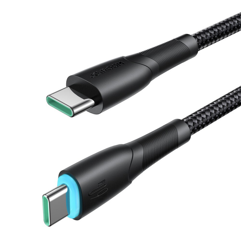Joyroom Starry Series SA32-CC3 USB-C - USB-C Kabel, 60 W, 480 Mbit/s, 1 m, schwarz