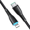 Joyroom Starry Series SA32-CC3 USB-C - USB-C Kabel, 60 W, 480 Mbit/s, 1 m, schwarz