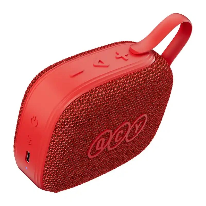 QCY SP3 kabelloser Bluetooth-Lautsprecher, rot