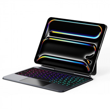Dux Ducis MK-Serie Tastatur-Hülle für iPad Pro 11″ (2024), schwarz