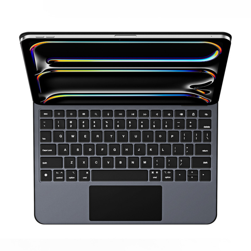 Dux Ducis MK-Serie Tastatur-Hülle für iPad Pro 11″ (2024), schwarz