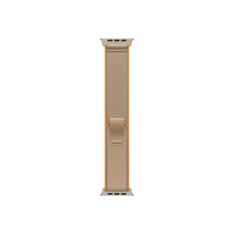 Apple Trail Loop Smartwatch-Armband 49 mm, Sand, M/L, Titan natur, MK8N4ZM/A