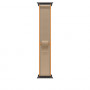 Apple Trail Loop Smartwatch-Armband 49 mm, Sand, M/L, Titan schwarz, MKAJ4ZM/A
