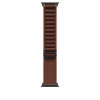 Apple Alpine Loop Smartwatch-Armband 49 mm, Burgunder, Medium, Titan schwarz, MKF14ZM/A