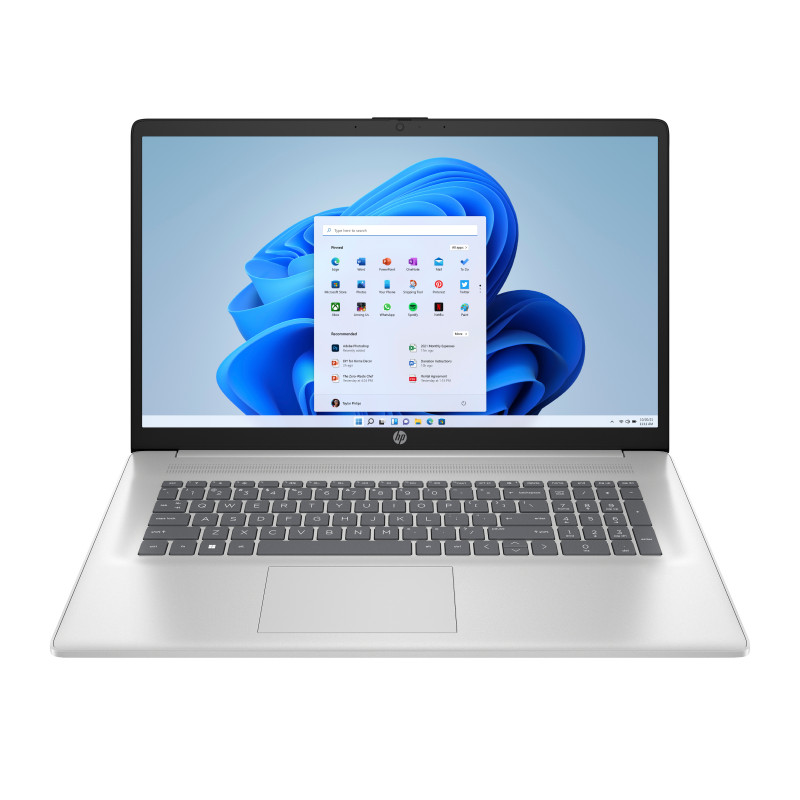 HP 17-cp3575ng Notebook, AMD Ryzen 7 7730U, 16 GB RAM, 1 TB SSD, deutsche Tastatur (QWERTZ)