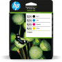 HP 924 Original-Tintenpatronen, 4er-Pack: Schwarz, Gelb, Cyan, Magenta (6C3Z1NE#30A)
