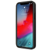 BMW BMHCP12LRSPPK Curve Perforate Leder-Hardcase für Apple iPhone 12 Pro Max, schwarz