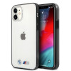 BMW BMHCP12SMBTOK Sandblast Hardcase für Apple iPhone 12 mini, transparent
