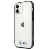 BMW BMHCP12SMBTOK Sandblast Hardcase für Apple iPhone 12 mini, transparent