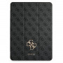Guess GUIC12G4GFGR 4G Collection Book Cover für Apple iPad Pro 12.9 2021, grau