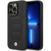 BMW BMHMP14X22RPSK Leather Seats Pattern MagSafe Hülle für Apple iPhone 14 Pro Max 6,7″, schwarz