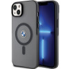 BMW BMHMP14MDSLK Signature MagSafe Hardcase-Hülle für Apple iPhone 14 Plus / 15 Plus, schwarz
