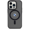BMW BMHMP14LDSLK Signature MagSafe Hardcase-Hülle für Apple iPhone 14 Pro, schwarz