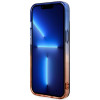 BMW BMHMP14MHTGE Gradient Bumper MagSafe Hardcase-Hülle für Apple iPhone 14 Plus / 15 Plus, grau