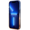 BMW BMHMP14LHTGE Gradient Bumper MagSafe Hardcase-Hülle für Apple iPhone 14 Pro, grau