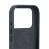 Mujjo Troubadour Lederhülle für Apple iPhone 18 Pro / 17 Pro, MagSafe, Basalt