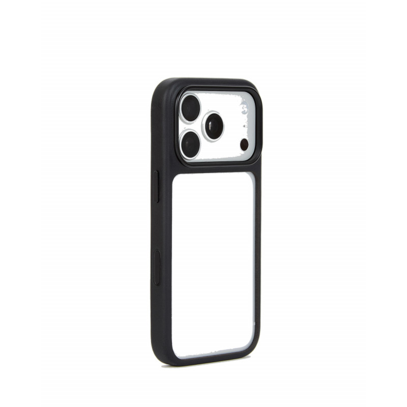 Mujjo Troubadour Modular Lederhülle für Apple iPhone 18 Pro / 17 Pro, MagSafe, schwarz