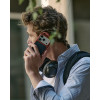 Mujjo Troubadour Modular Lederhülle für Apple iPhone 18 Pro / 17 Pro, MagSafe, Basalt