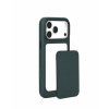 Mujjo Troubadour Modular Leather Case Lederhülle für Apple iPhone 18 Pro Max / 17 Pro Max, MagSafe, Obsidiangrün