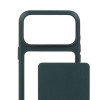 Mujjo Troubadour Modular Leather Case Lederhülle für Apple iPhone 18 Pro Max / 17 Pro Max, MagSafe, Obsidiangrün