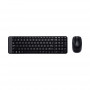 Logitech MK220 kabelloses Tastatur-Maus-Set, 2,4 GHz, 920-008318, schwarz