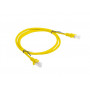 Lanberg PCU6-10CC-0100-Y Cat6 U/UTP Patchkabel, 1 m, gelb