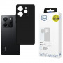 3MK Matt Case Pro Hülle für Xiaomi Redmi Note 14 4G, schwarz