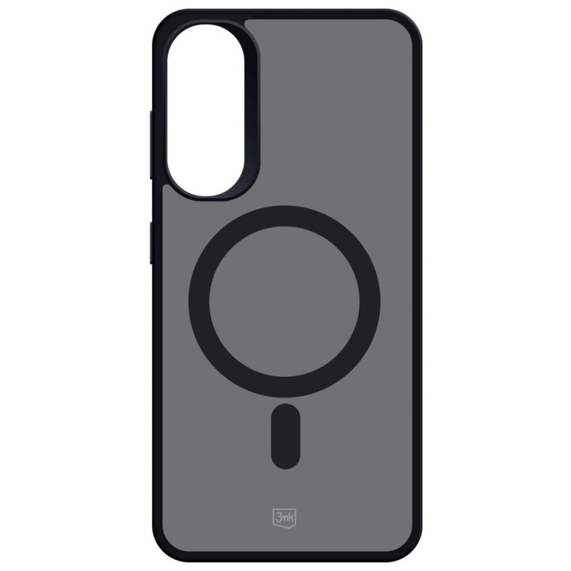 3MK Smoke MagCase Handyhülle für Samsung Galaxy S25 Edge, schwarz