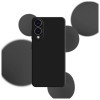 3MK Silikonhülle für Samsung Galaxy S25 Edge, schwarz