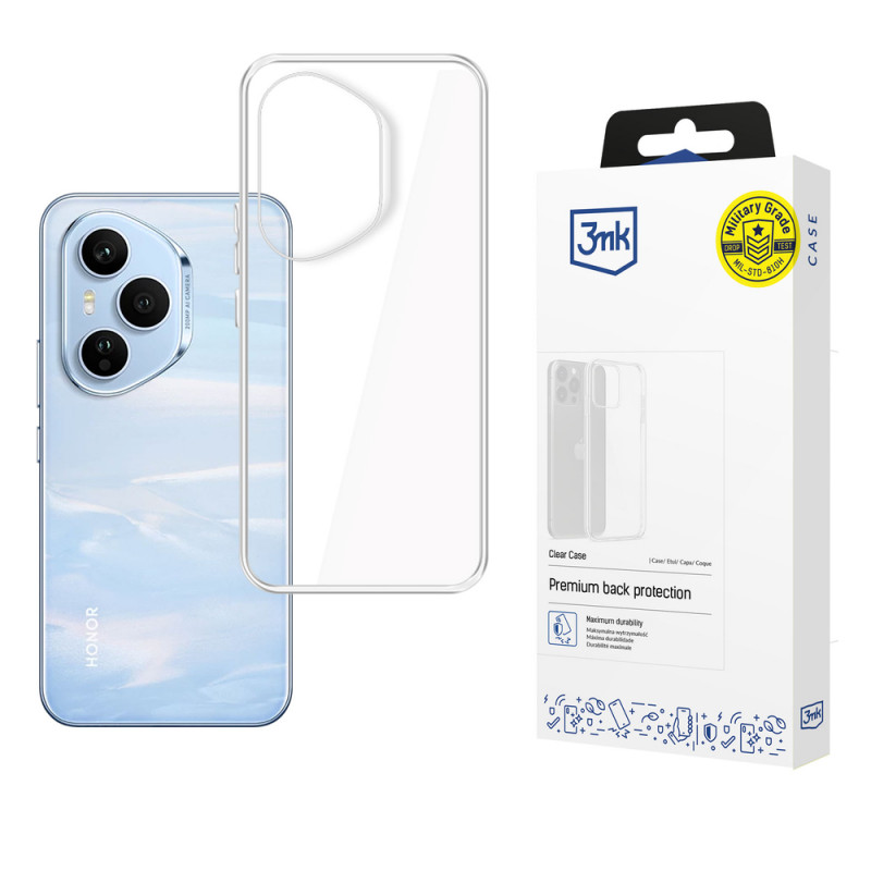 3MK Clear Case Hülle für Honor 400 Pro, transparent