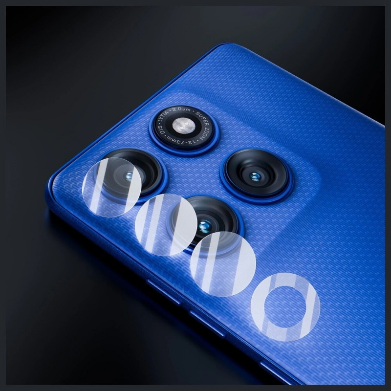 3MK Lens Protection Hybridglas für die Kameralinse des Motorola Edge 60 Pro (4 Stk.)