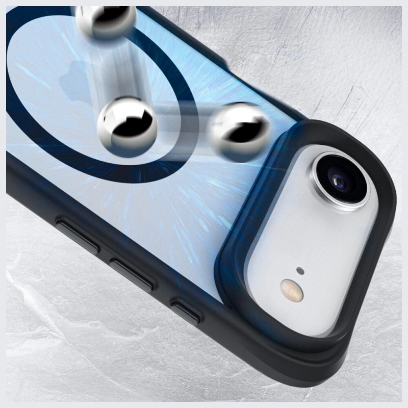 3mk Satin Armor MagCase Hülle für Apple iPhone Air, weiß